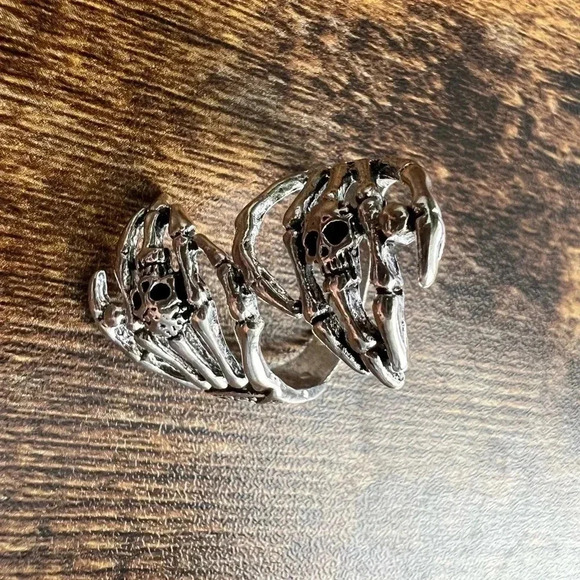 Skull skeleton ring - Picture 2 of 6
